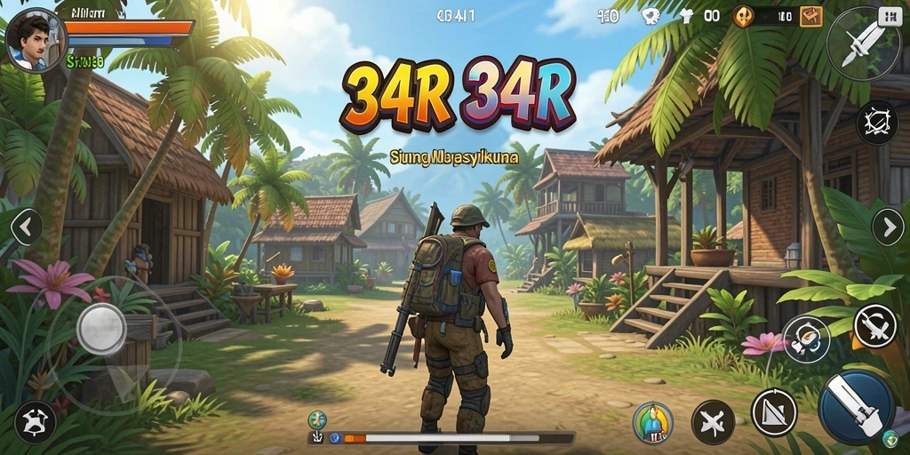 Gameplay menarik dalam 34R yang penuh simulasi.