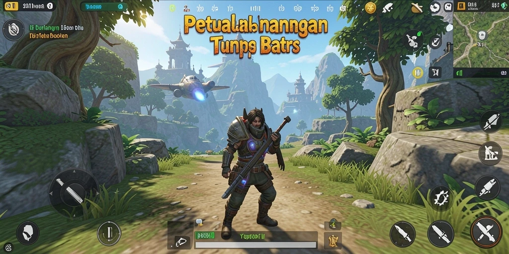 Tangkap momen seru dalam menjelajahi dunia terbuka 8II.
