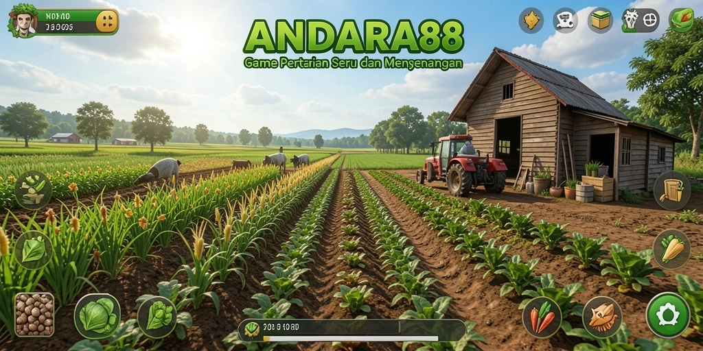 Tampilan gameplay ANDARA88 yang penuh warna dan interaktif.