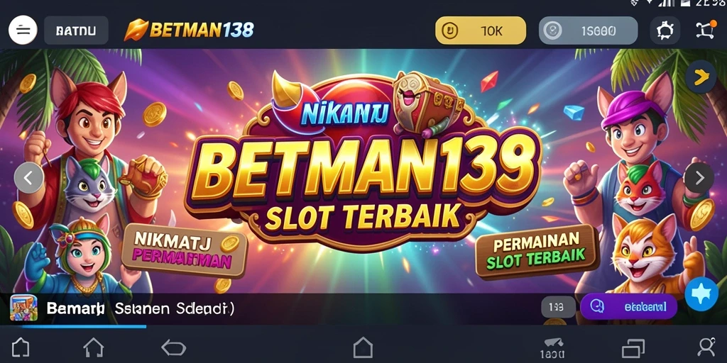 Tampilan gameplay menarik dari permainan Slot di BETMAN138.