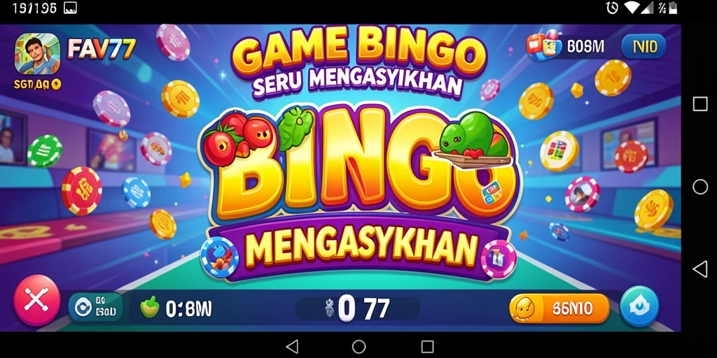 Tampilan gameplay seru dari FAV77 dengan suasana Bingo yang menarik.