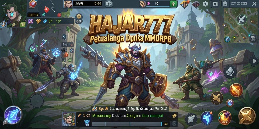 Tampilan menarik dari gameplay HAJAR777 yang menampilkan aksi epik.