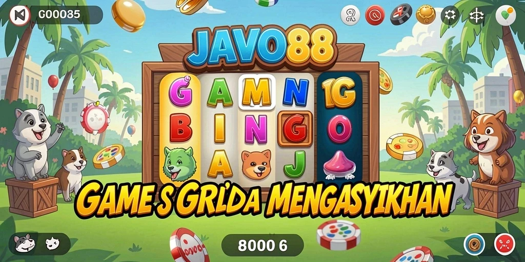Tampilan gameplay bingo yang seru dan mengasyikkan di JAVO88.
