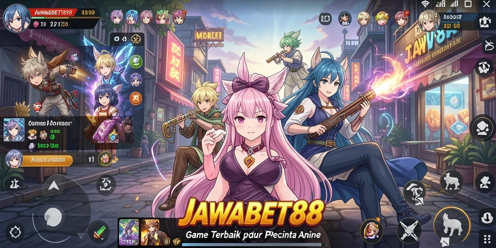 Tampilan gameplay menakjubkan dari JAWABET88 yang penuh warna.
