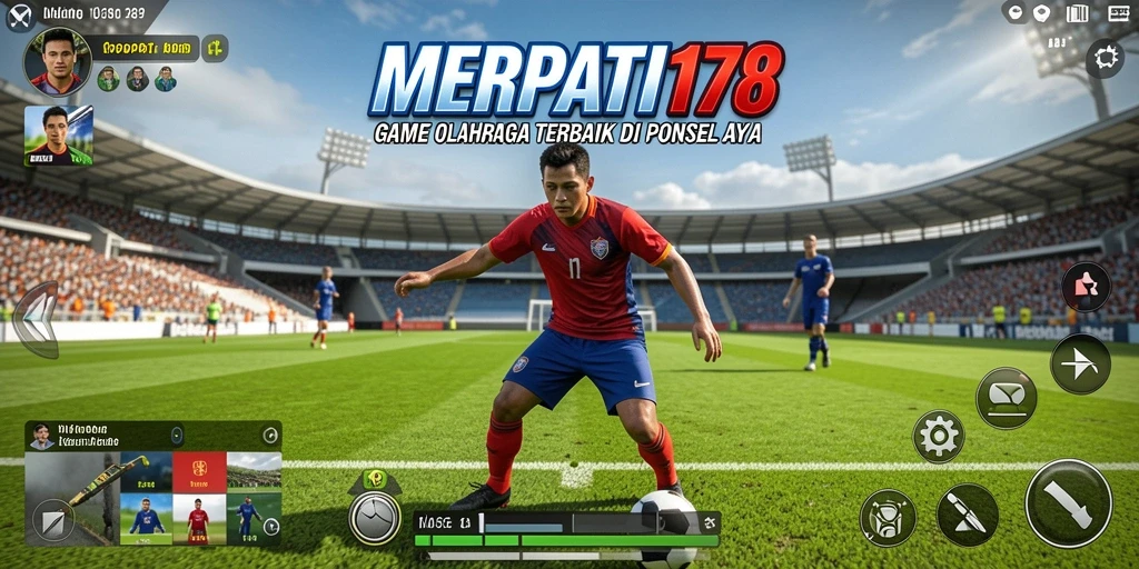 Tampilan gameplay seru dalam olahraga di MERPATI178.
