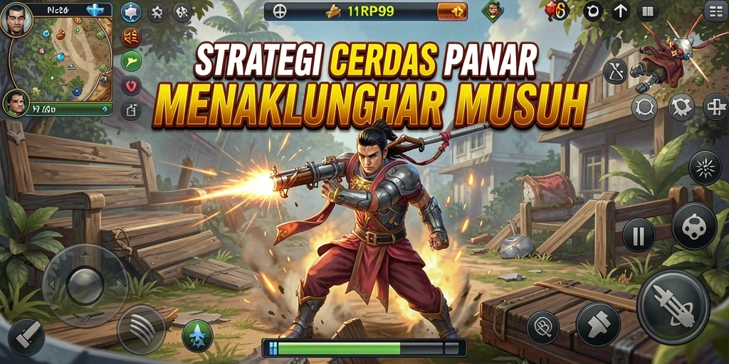 Tampilan gameplay RP99 yang penuh aksi dan strategi.