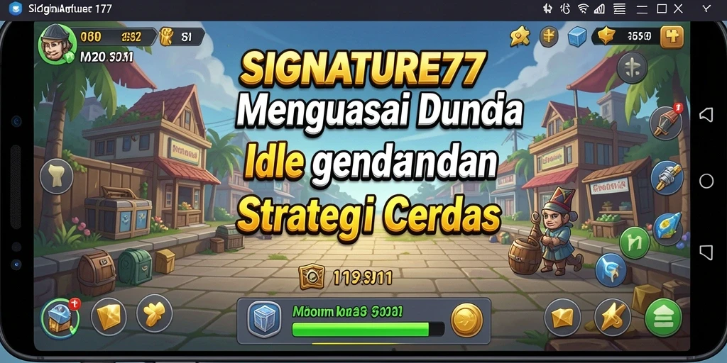 Tampilan gameplay SIGNATURE77 yang menarik dan menawan.
