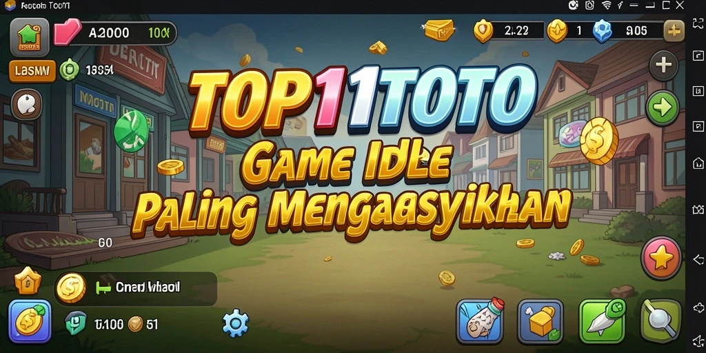 Screenshot gameplay TOP1TOTO dengan elemen Idle yang menarik.