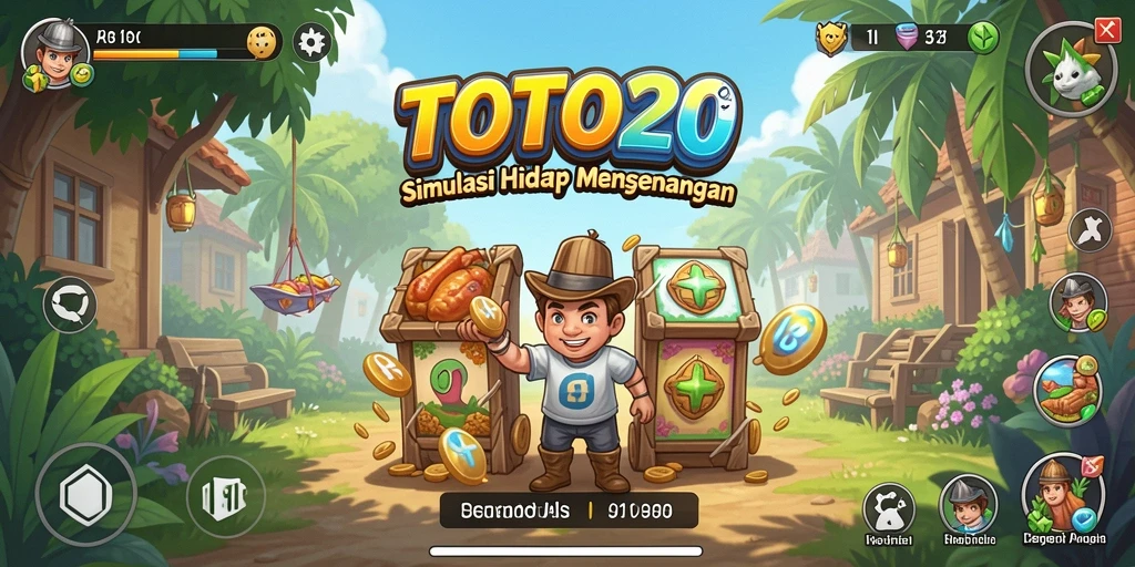 Tampilan gameplay TOTO20 yang menarik dan interaktif.